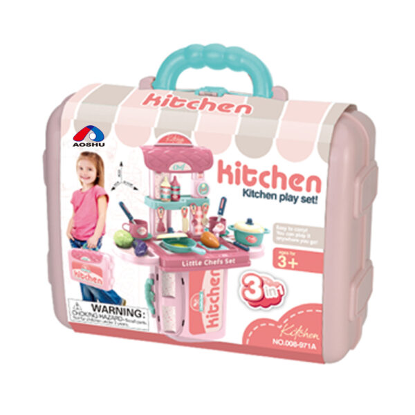 Kitchen Play Set (3-In-1)