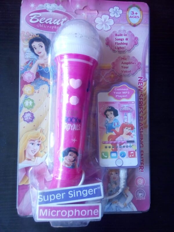 SpiderMan Children's Microphone with MP3 Connector - Image 2