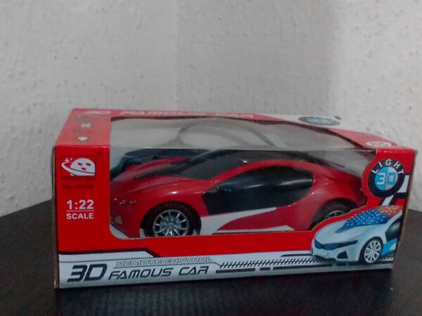 3D Famous Remote Controlled Toy Car