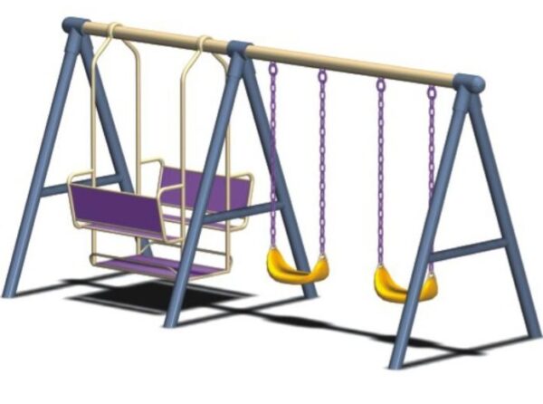 Commercial Swing Set (350x160x180cm)