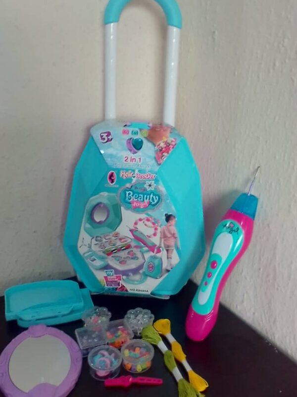 2-in-1 Hair Beading Beauty Play Set - Image 2