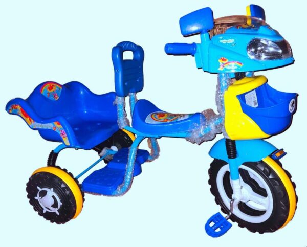 Kids 2-Seater Tricycle With Lights & Music