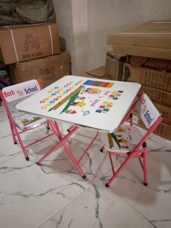 Quality Kids Reading And Dinning Desk With Chair (1-6yr)