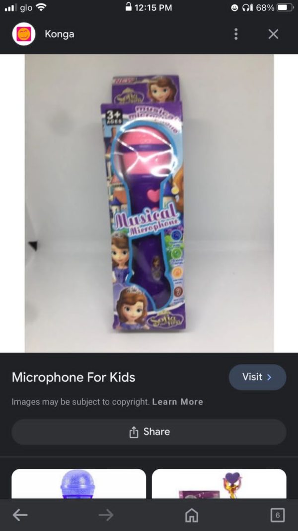 Children’s Musical Microphone