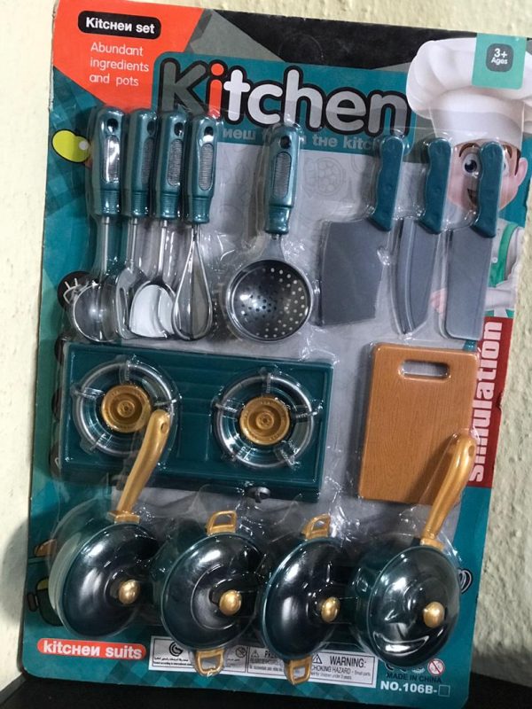 Stimulated Kitchen Set For Kids
