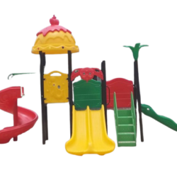 Multi-Activity Outdoor Playground Set.