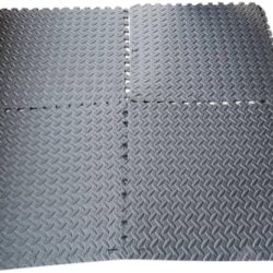 Eva Interlocking Floor Mat(black)