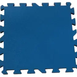15mm Interlocking Rubber Floor Mat(blue)